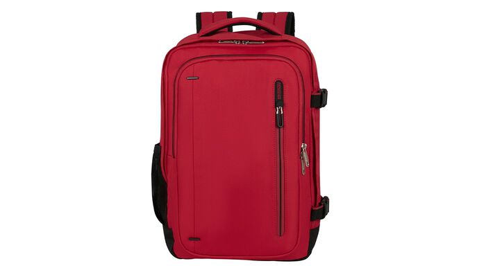 Opfylder Ryanairs størrelseskrav for gratis håndbagage om bord.