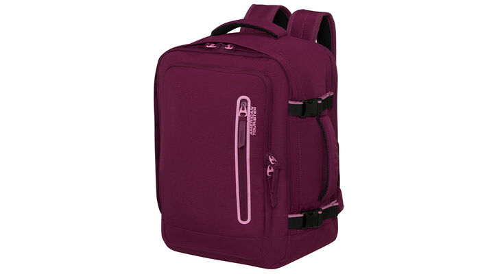 Opfylder Ryanairs og Wizz Airs størrelseskrav for gratis håndbagage om bord.