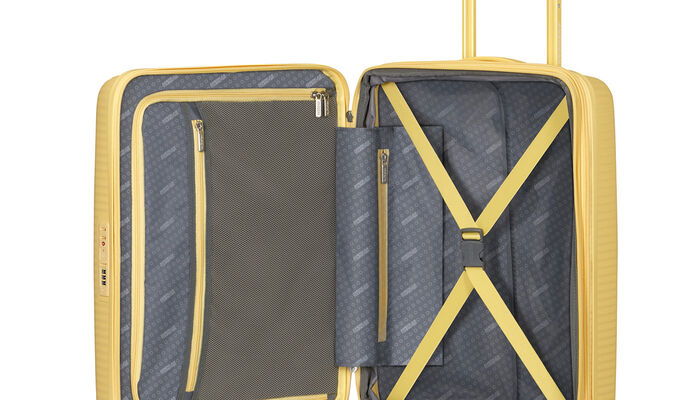 Indvendig organisering med en ekstra forlomme med lynlås