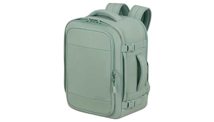 Opfylder Ryanairs og Wizz Airs størrelseskrav for gratis håndbagage om bord.