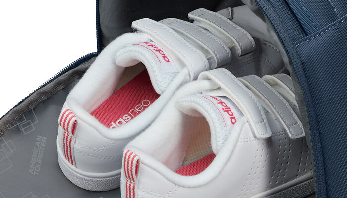 Lomme til sko på siden