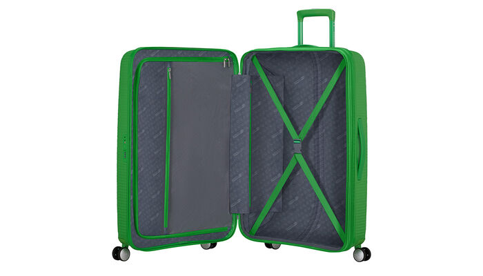 Indvendig organisering med en ekstra forlomme med lynlås