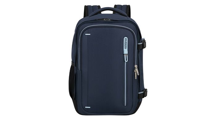 Opfylder Ryanairs størrelseskrav for gratis håndbagage om bord.