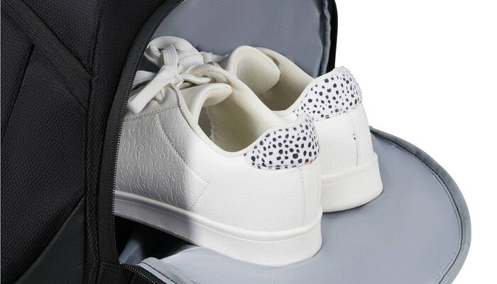 Lomme til sko på siden