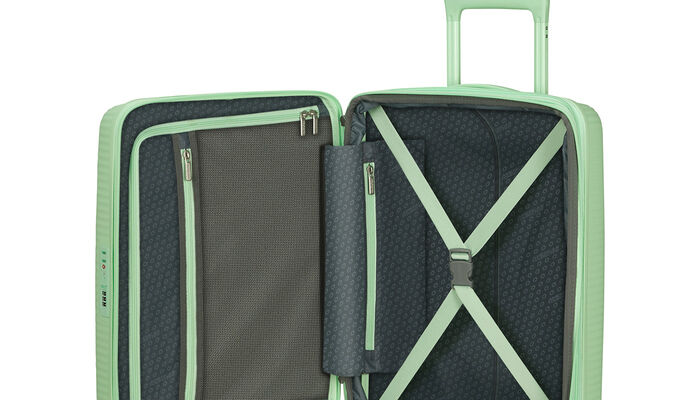 Indvendig organisering med en ekstra forlomme med lynlås