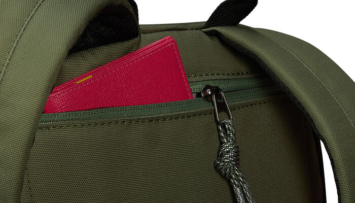 Skjult lomme på bagsiden