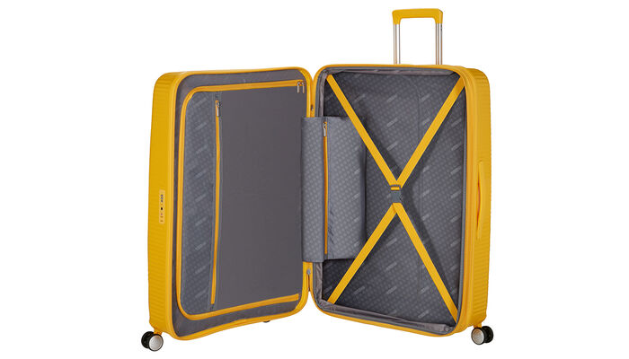 Indvendig organisering med en ekstra forlomme med lynlås