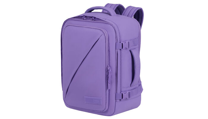 Opfylder Ryanairs og Wizz Airs størrelseskrav for gratis håndbagage om bord.