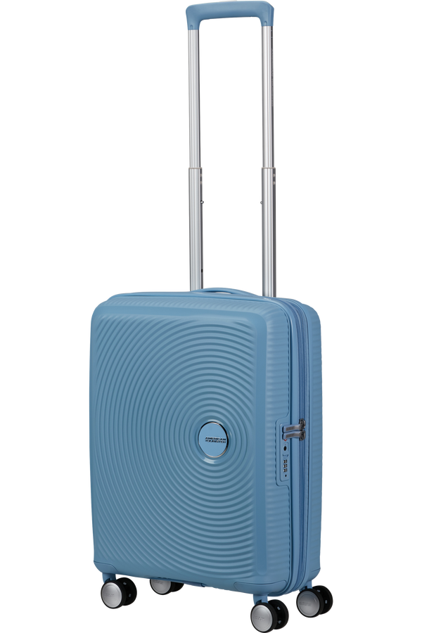 American Tourister SoundBox Spinner TSA Expandable 55cm  Sea Shimmer