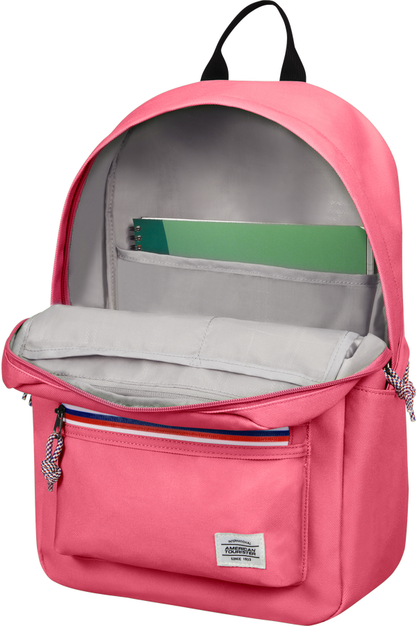 American Tourister UpBeat Backpack Zip  Sun Kissed Coral