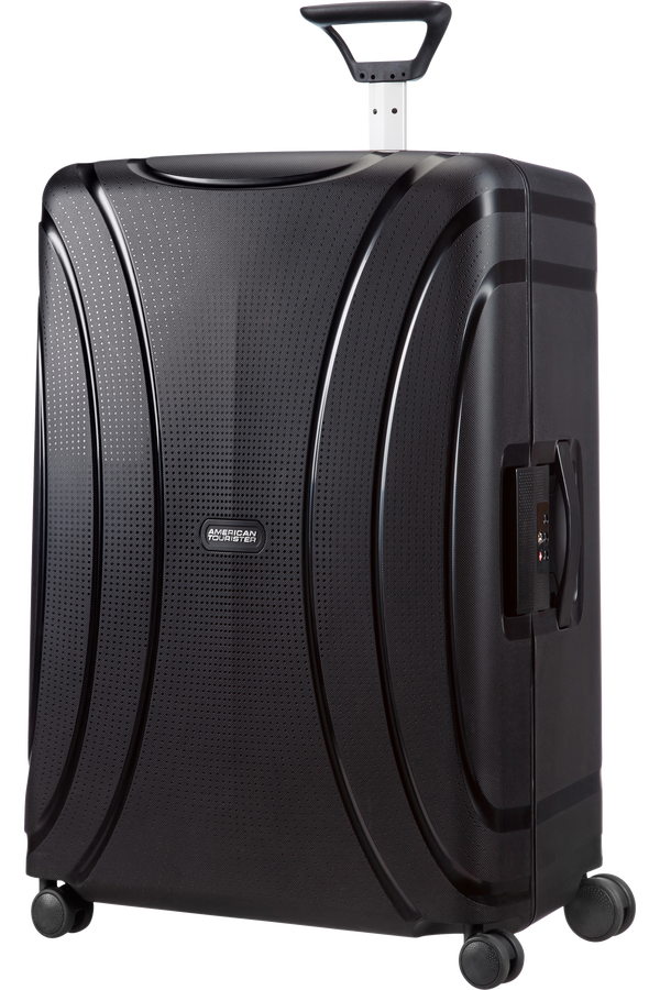 American Tourister Lock'n'Roll 4-wheel 75cm large Spinner suitcase Jet Black