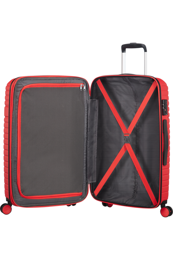 American Tourister Aero Racer Spinner M Expandable 68cm  Poppy Red