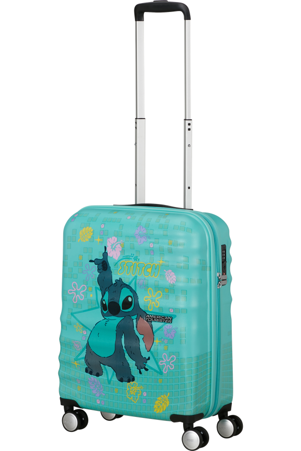 American Tourister Disney Wavebreaker Spinner TSA Disney Fl 55cm  Stitch Flower