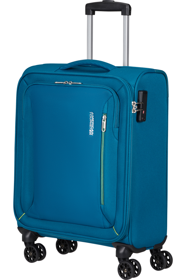 American Tourister Hyperspeed Spinner TSA 55cm  Deep Teal American Tourister Hyperspeed Spinner TSA 55cm  Deep Teal