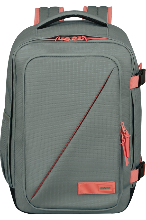 American Tourister Take2cabin Casual Backpack S  Sage/Coral