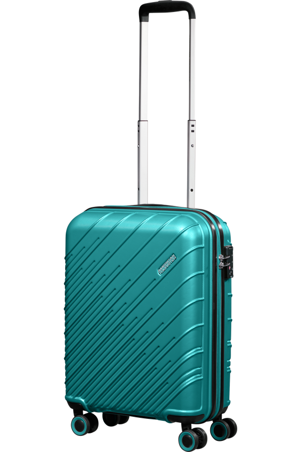 American Tourister Speedstar Spinner 55/20 Tsa  Deep Turquoise