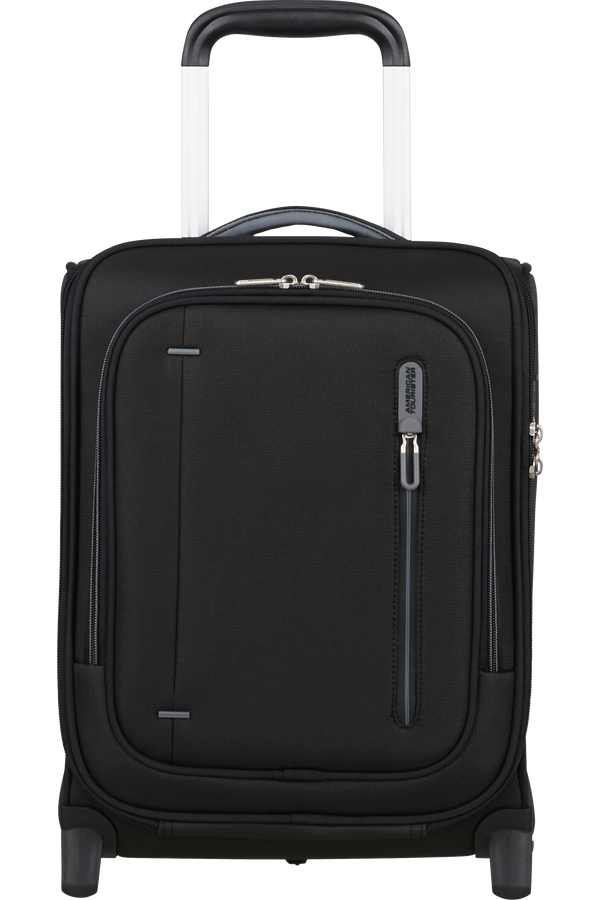 Cloudrider S/M Kuffert med 2 hjul | American Tourister Cloudrider Upright Underseater Tsa  Jet Black