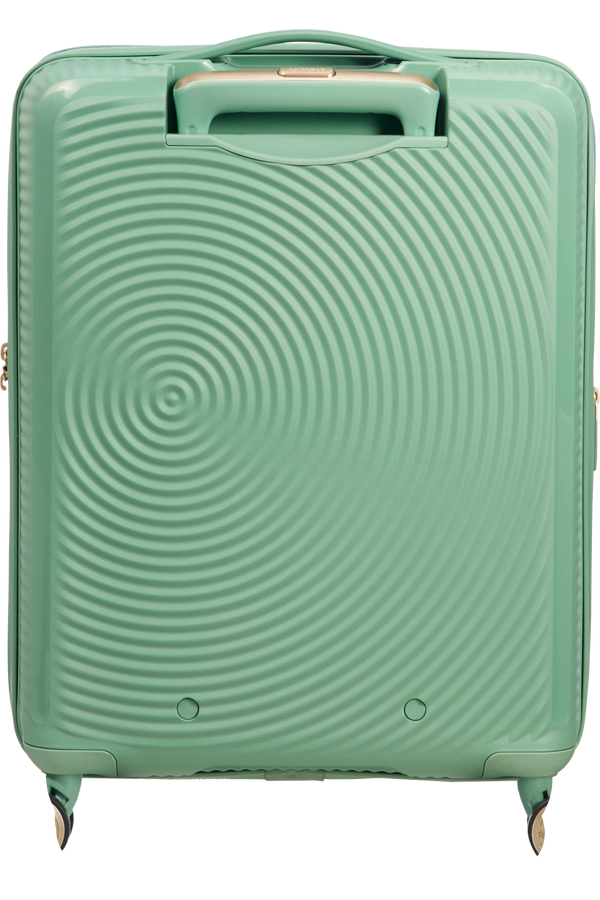 American Tourister Soundbox Spinner TSA Expandable 55cm  Almond Green/Gold American Tourister Soundbox Spinner TSA Expandable 55cm  Almond Green/Gold