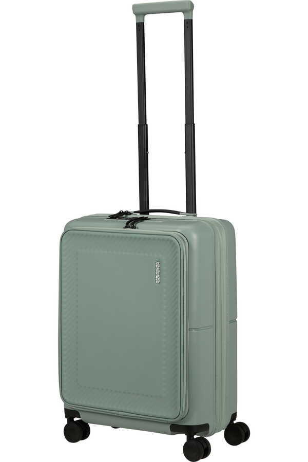 American Tourister DashPop Spinner Expandable Frontloader 55cm  Iceberg Green American Tourister DashPop Spinner Expandable Frontloader 55cm  Iceberg Green