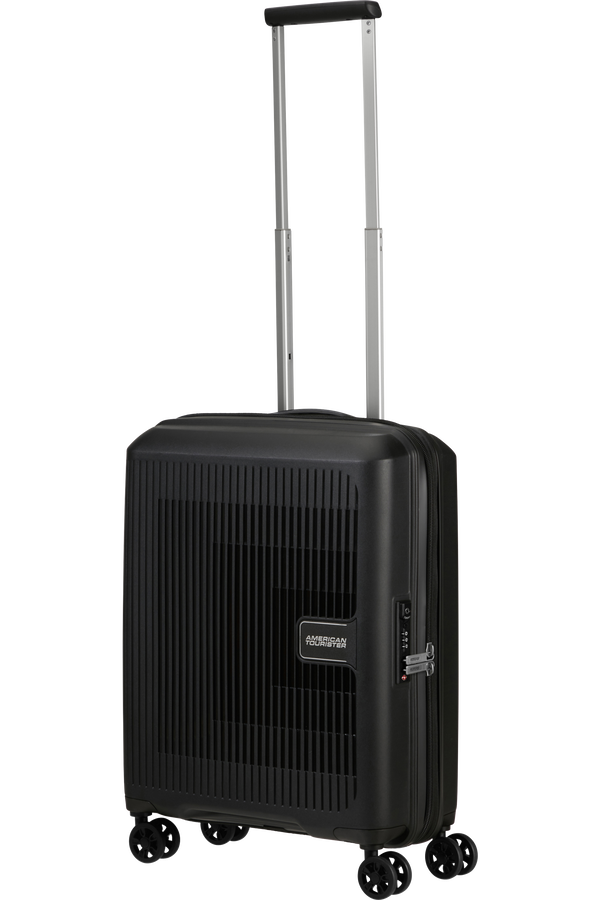 American Tourister Aerostep Spinner 55/20 Exp Tsa 55cm  Black