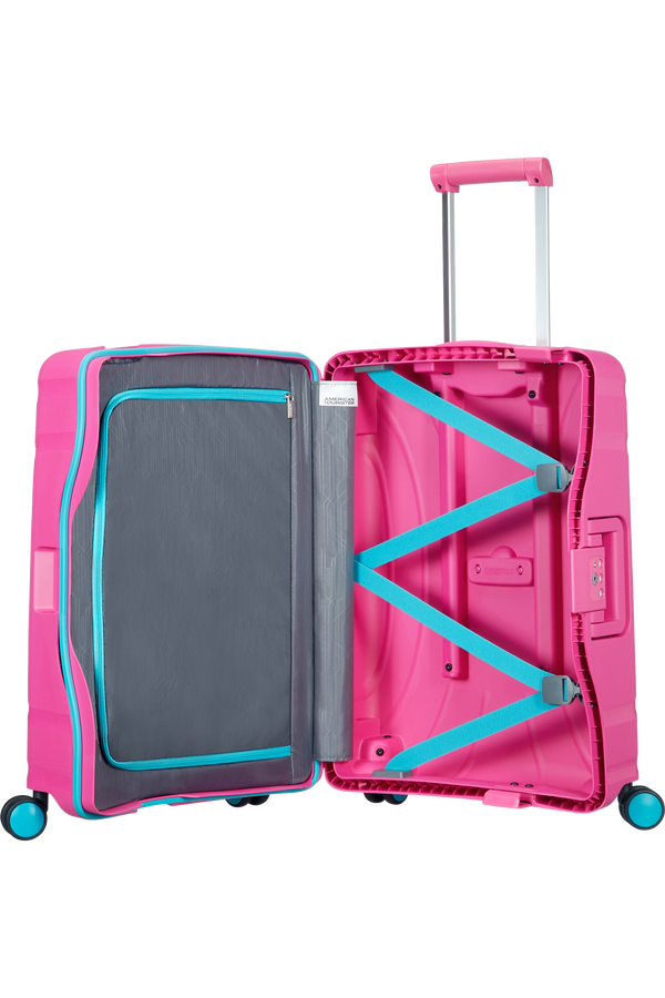 American Tourister Lock'n'Roll 4-wheel cabin baggage Spinner suitcase 55x40x20cm Summer Pink