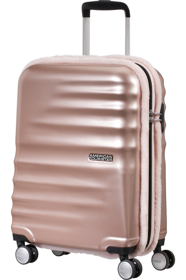 American Tourister Wavebreaker Spinner Fur 55cm  Pastel Rose