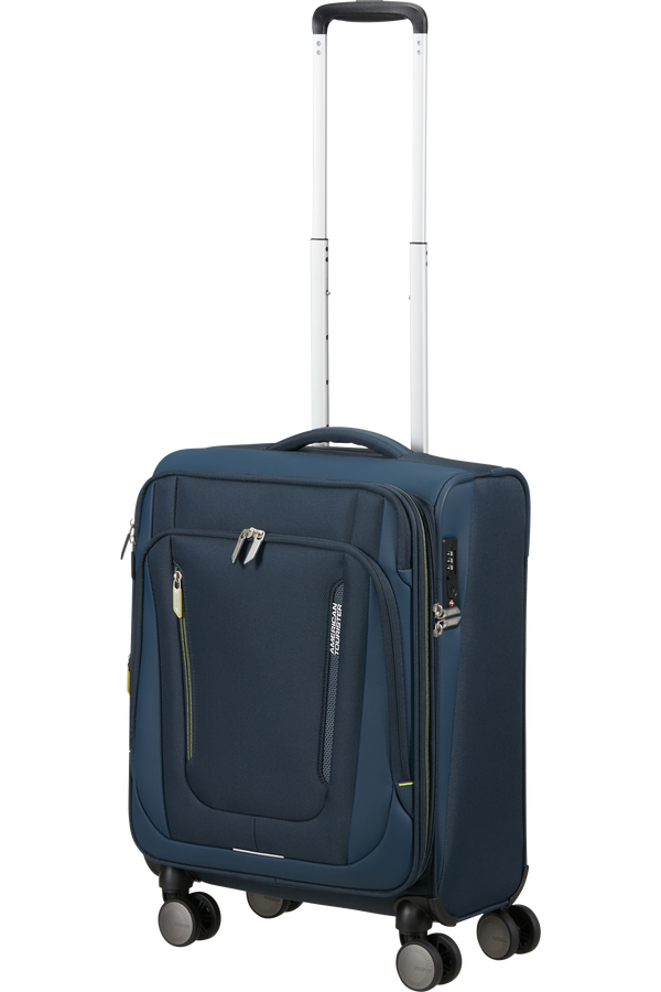 American Tourister Wanderlite Spinner EXP TSA S  Dark Navy