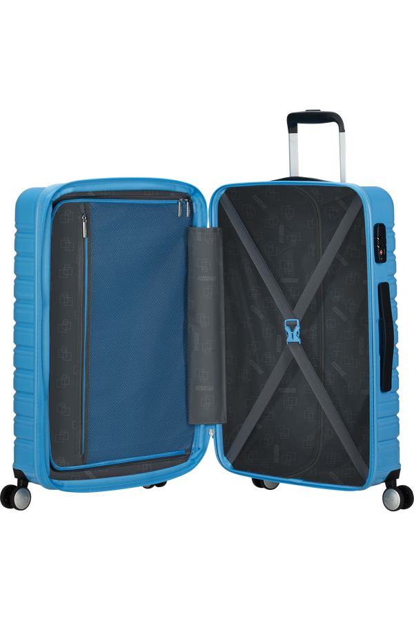 American Tourister Flashline Pop Spinner Exp TSA 67cm  Cloudy Blue American Tourister Flashline Pop Spinner Exp TSA 67cm  Cloudy Blue