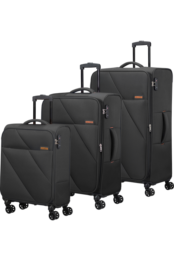 American Tourister Sun Break 3 PC SET A  Black