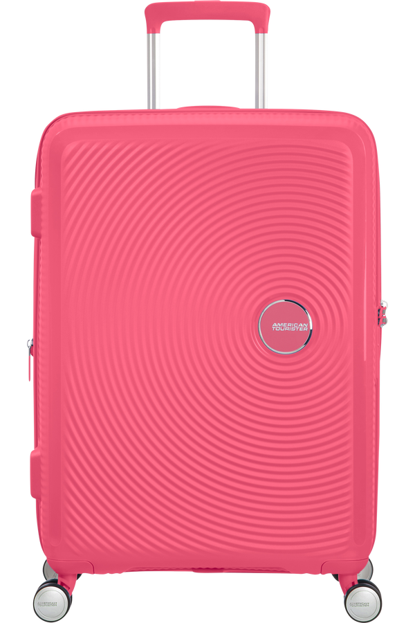 American Tourister Soundbox Spinner Expandable 67cm  Hot Pink