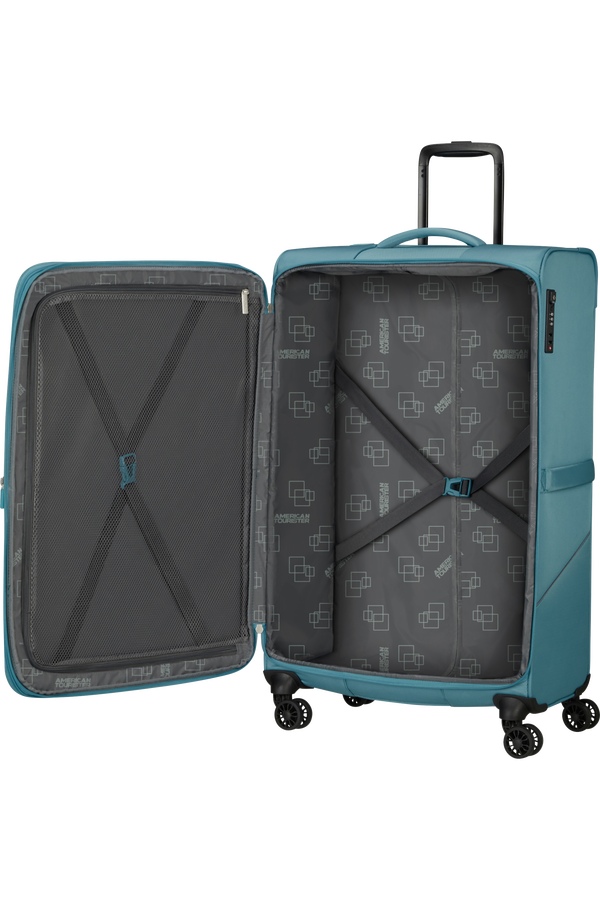 American Tourister SummerRide Spinner L EXP TSA 80cm Breeze Blue