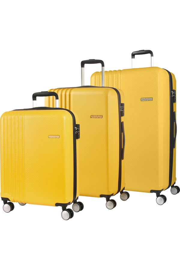 American Tourister Beachrider 3 Pc Set A  Yellow
