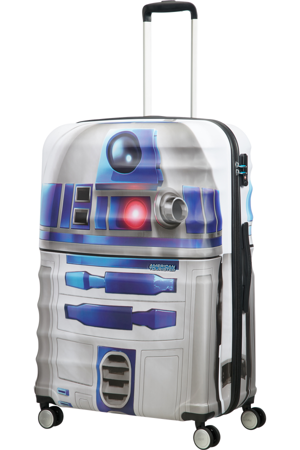 American Tourister Wavebreaker Disney 4-wheel 77cm large Spinner suitcase Star Wars R2-D2