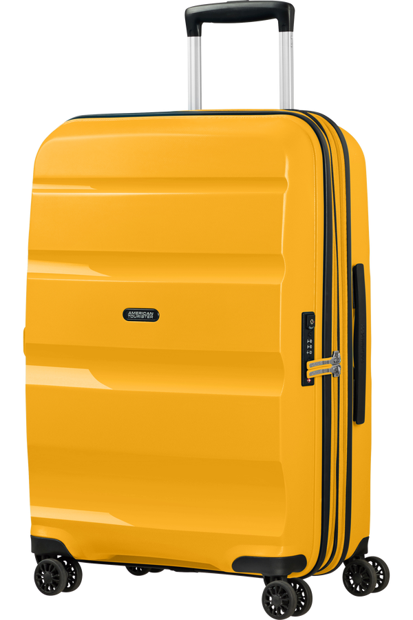 American Tourister Bon Air Dlx Spinner TSA Expandable 66cm  Light Yellow
