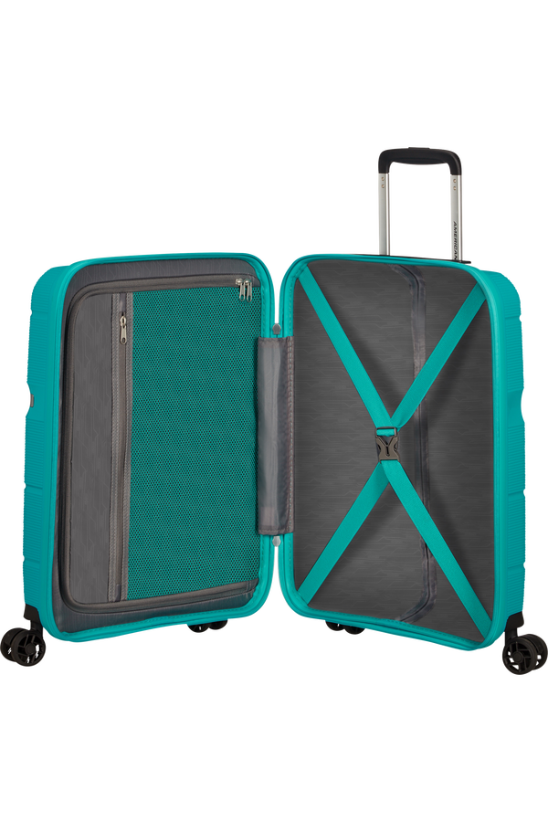 American Tourister Linex Spinner 55cm  Blue Ocean