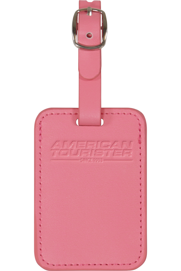 American Tourister American Tourist. Ta Luggage Tag X2  Pink Glitch