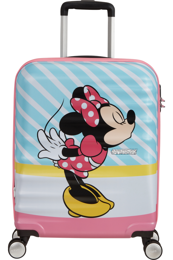 American Tourister Wavebreaker Disney Spinner 55cm  Minnie Pink Kiss