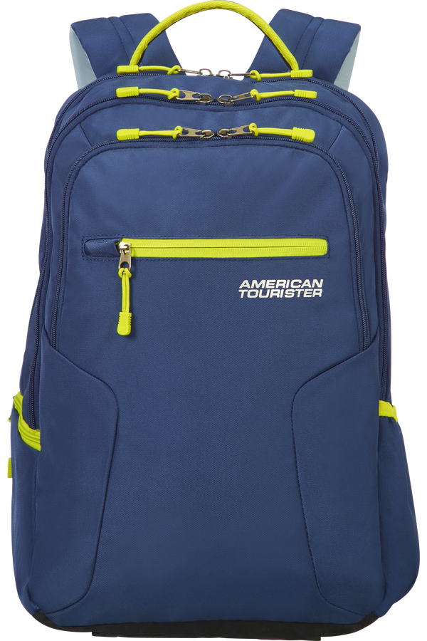 American Tourister Urban Groove Laptop Backpack True Navy/Lime