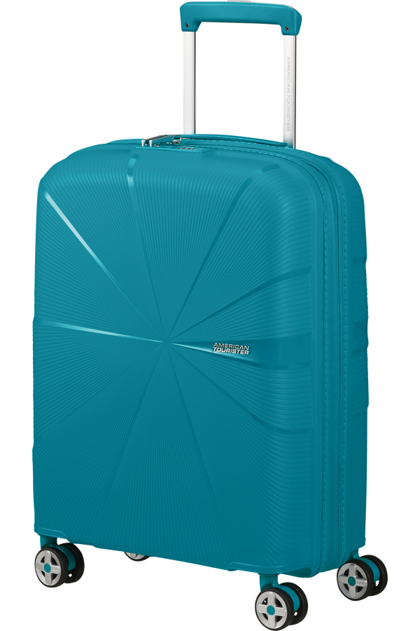 American Tourister Starvibe Spinner Expandable TSA 55cm Verdigris