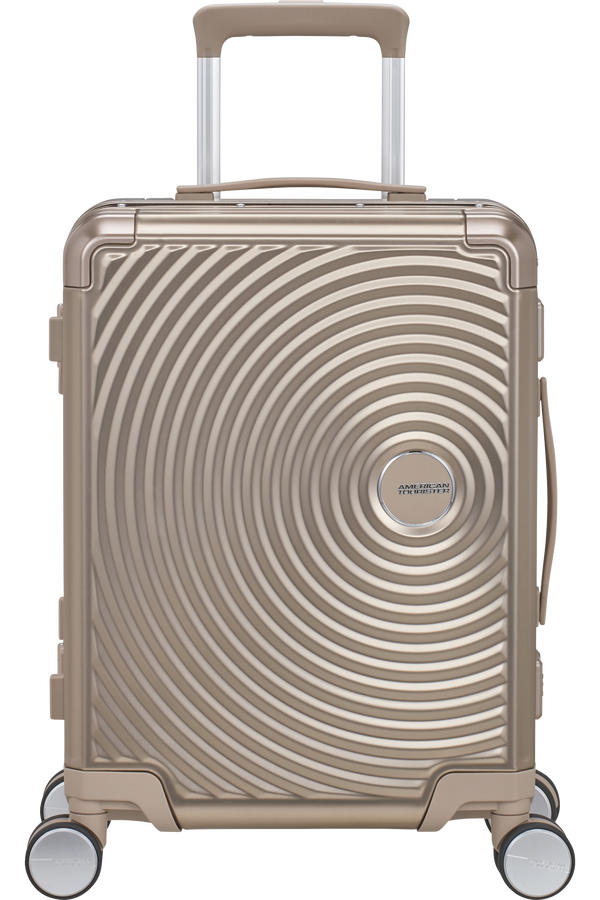 American Tourister Soundbox Alu Spinner TSA 55cm Bronze