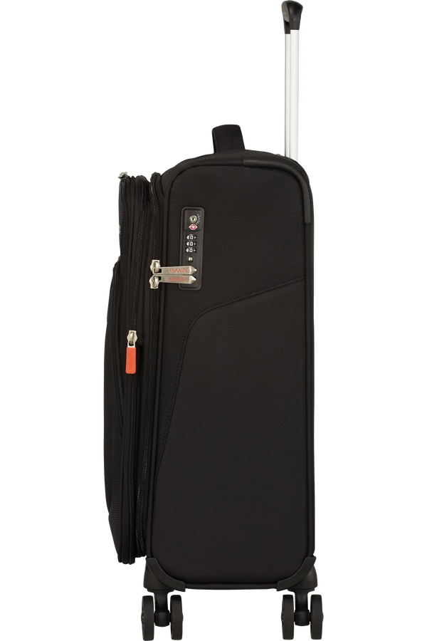 American Tourister Summerfunk Spinner Exp TSA 55cm  Black American Tourister Summerfunk Spinner Exp TSA 55cm  Black