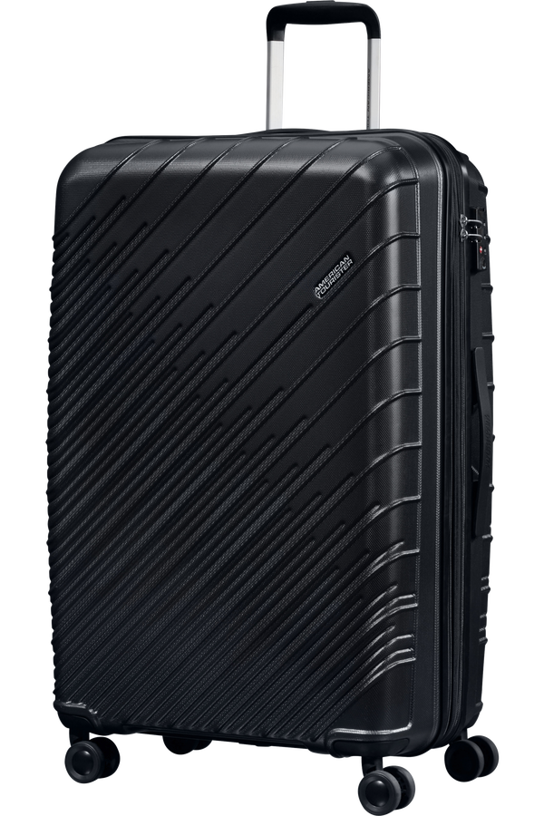 American Tourister Speedstar Spinner 77/28 Exp Tsa  Black