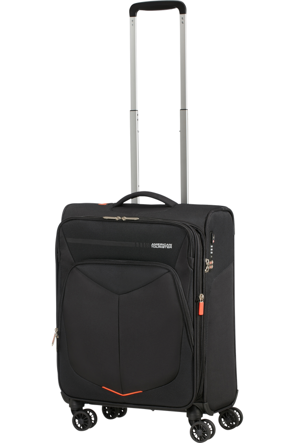 American Tourister Summerfunk Spinner Exp TSA 55cm  Black American Tourister Summerfunk Spinner Exp TSA 55cm  Black