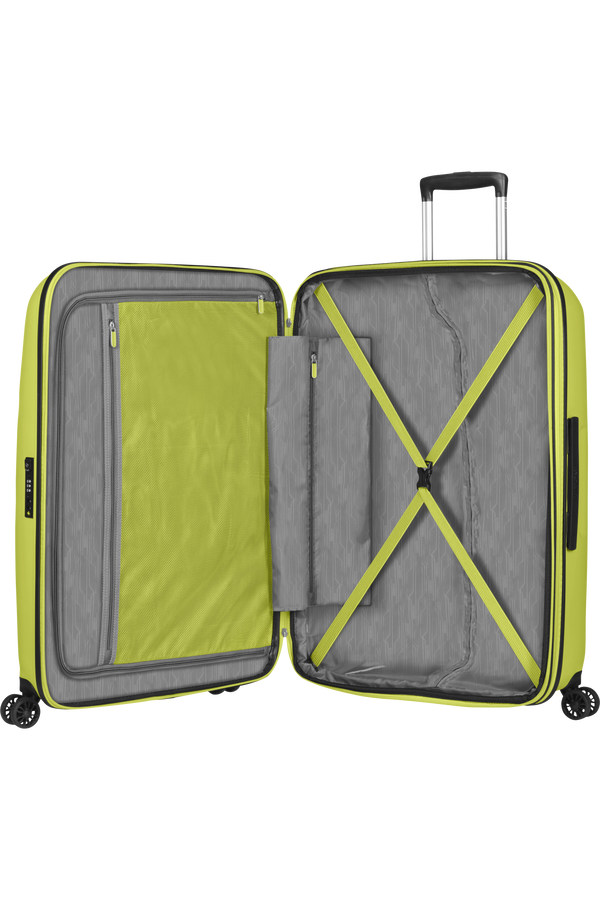 American Tourister Bon Air Dlx SPINNER 75/28 TSA EXP  Bright Lime