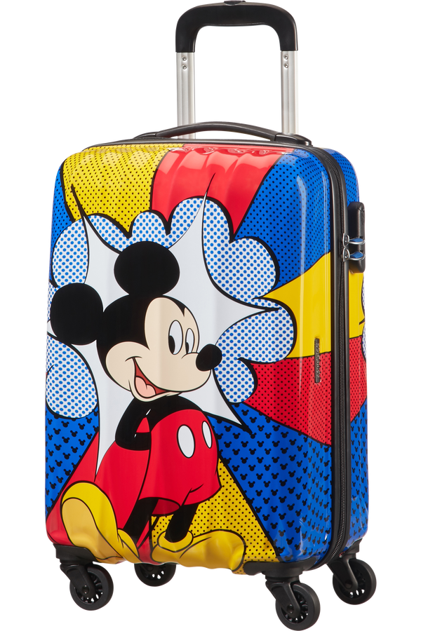 American Tourister Disney Legends 4-wheel cabin baggage Spinner suitcase 55x40x20cm Mickey Flash Pop
