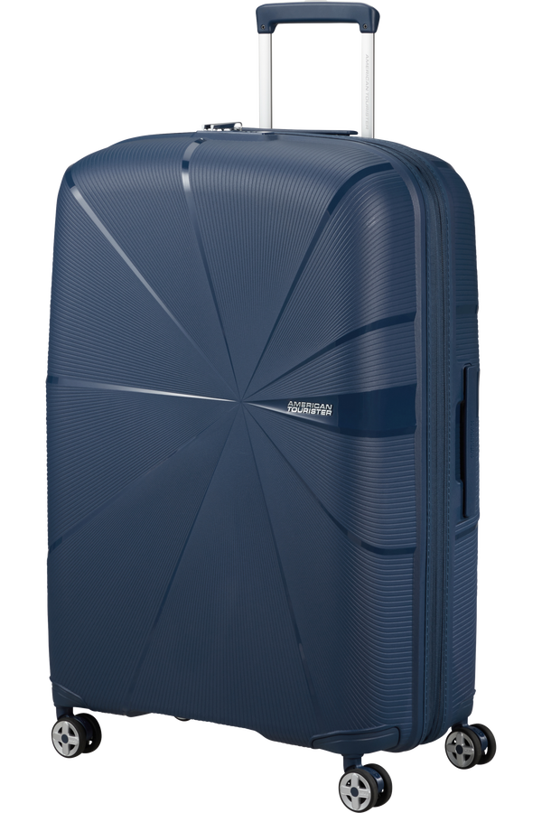 American Tourister Starvibe Spinner Expandable 77cm Navy