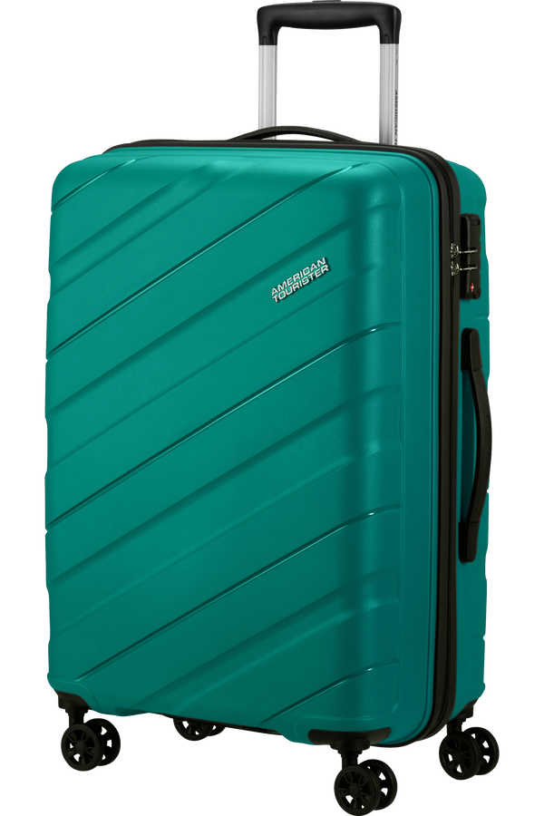 Jetdriver 3.0 67cm Kuffert med 4 hjul | American Tourister Jetdriver 3.0 Spinner 67/24 TSA 67cm  Sporty Teal