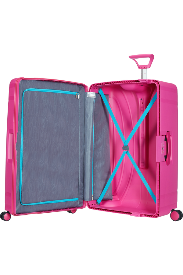 American Tourister Lock'n'Roll 4-wheel Spinner 69cm medium suitcase Dynamic Pink