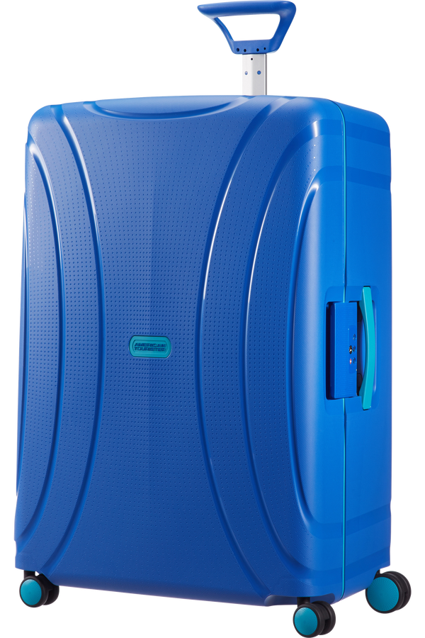 American Tourister Lock'n'Roll 4-wheel Spinner 75cm large suitcase Skydiver Blue