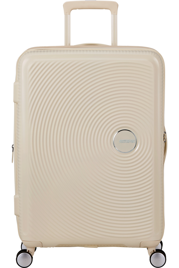 American Tourister SoundBox Spinner TSA Expandable 67cm  Coconut Sand